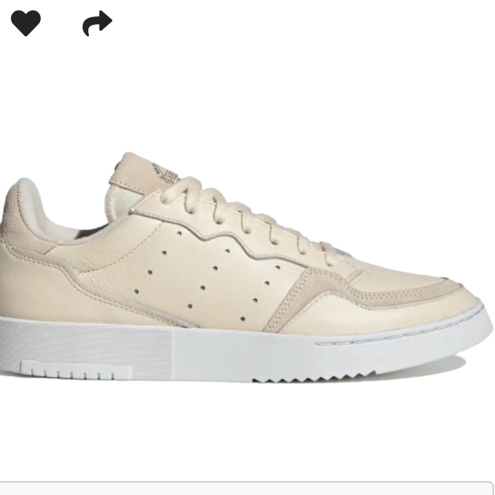 ADIDAS SUPERCOURT Raw White/ Raw White/ Crystal White